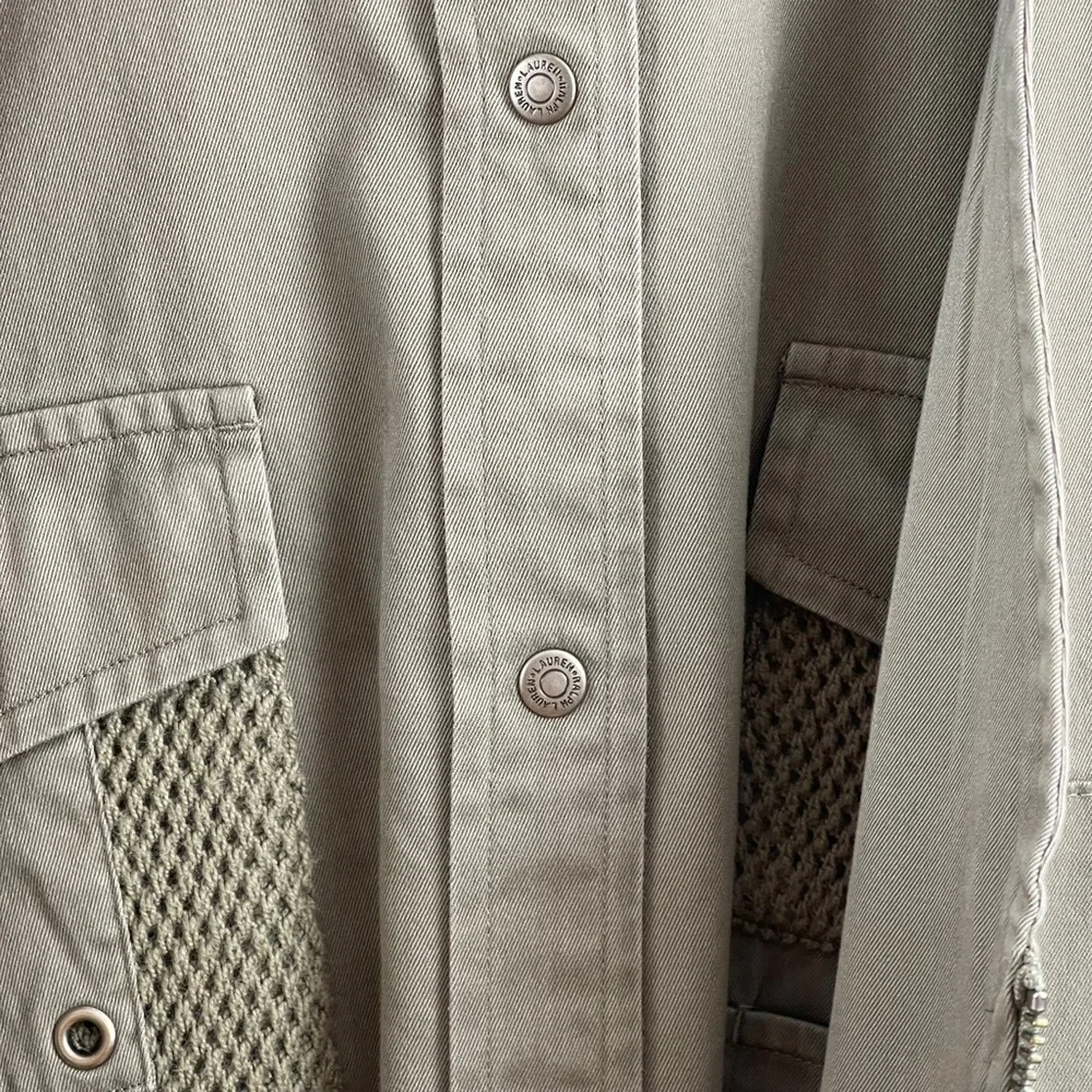 Lauren Ralph Lauren 2 Piece Cotton Utility Jacket Size Medium - Picture 7 of 17